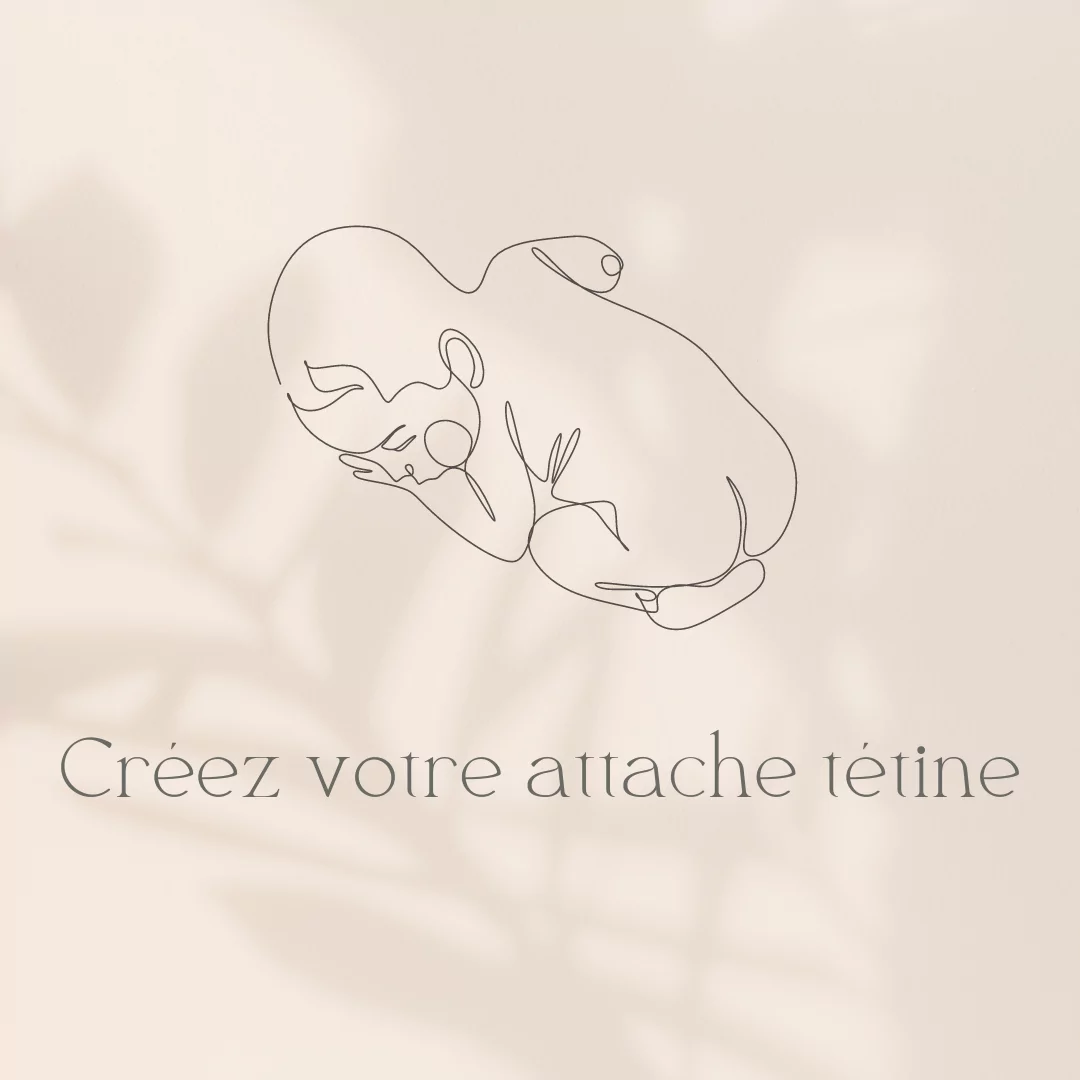 Créez votre attache tétine