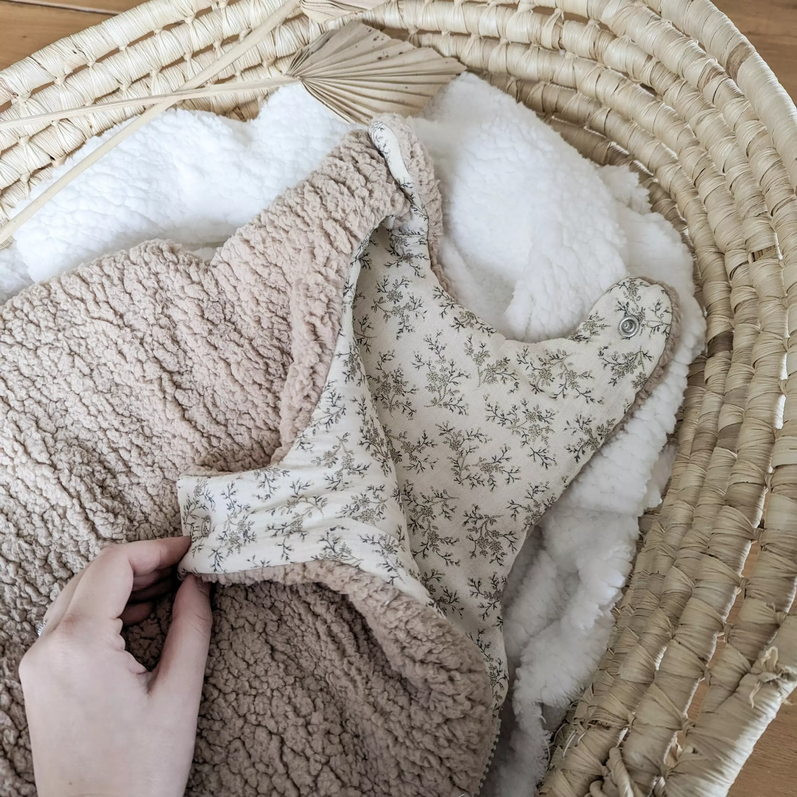 Gigoteuse sherpa MALTY (beige) – Image 5