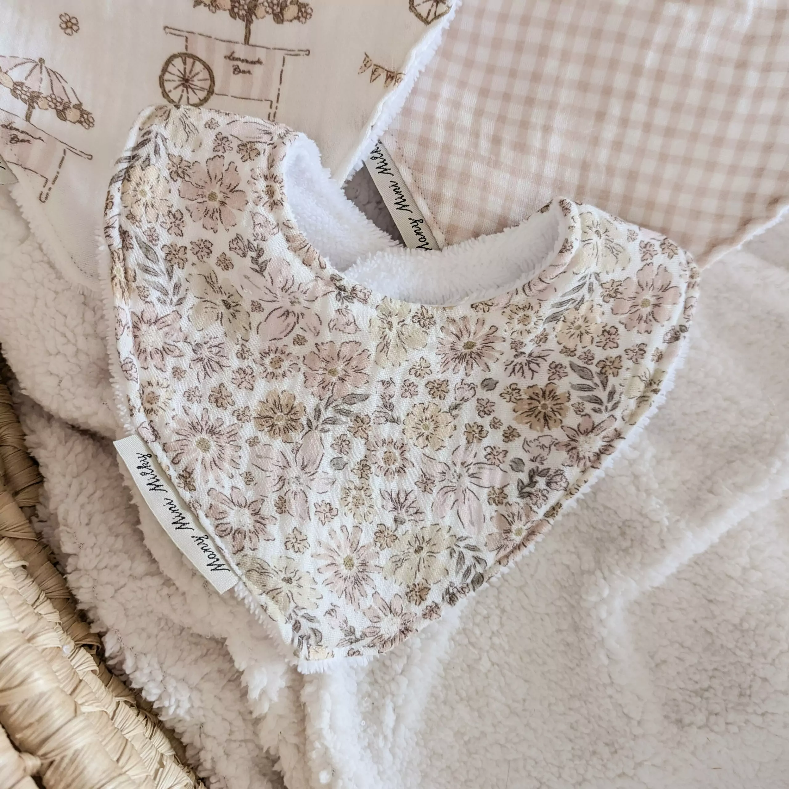 Bavoir mini TUTTI FLEURI