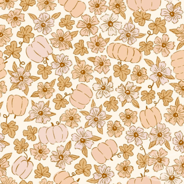 Bavoirs maxi FLEURS DE COURGES – Image 2
