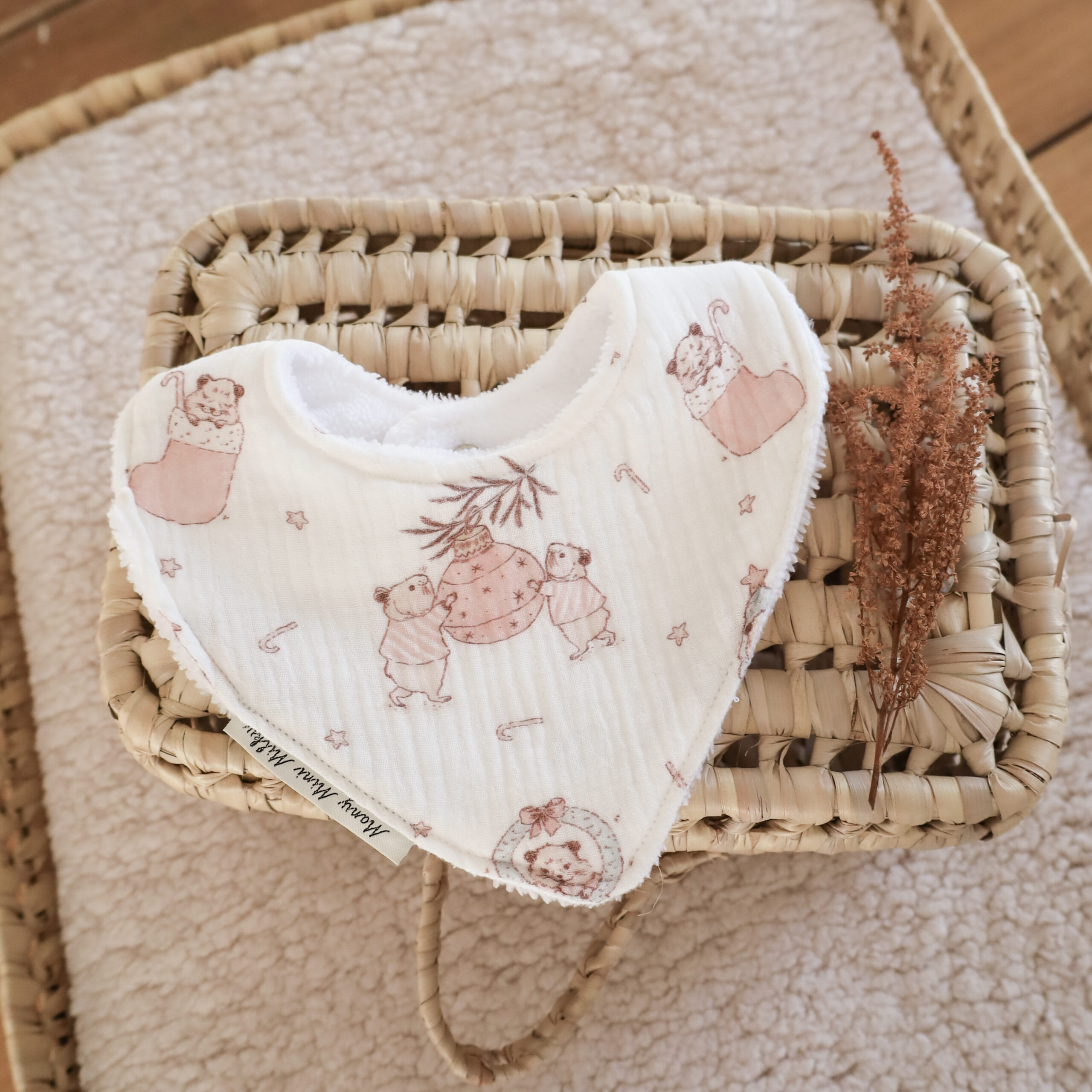 Lot de 6 bavoirs mini CONTES D'HIVER – Image 5