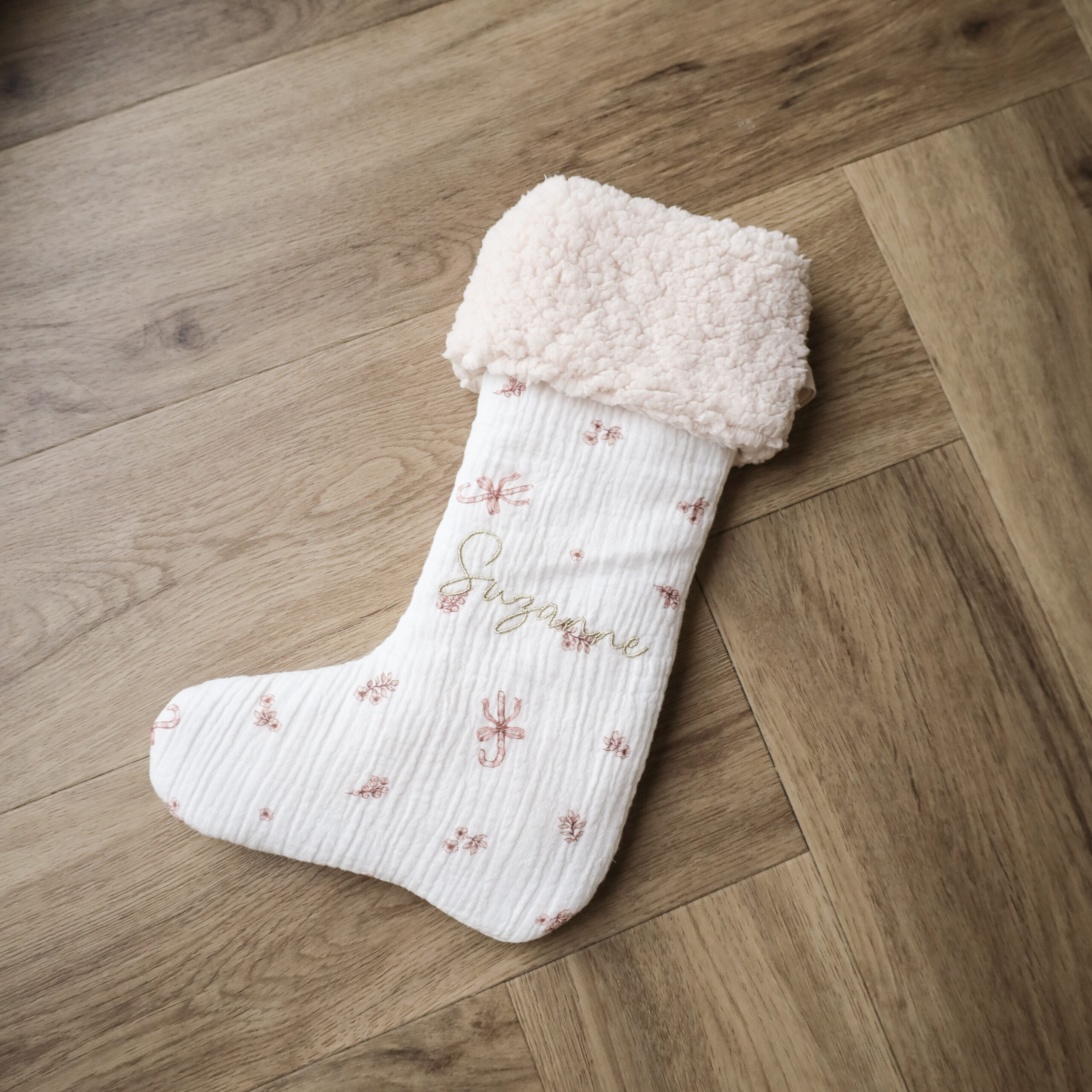 Botte de Noël personnalisée (envoyé avant le 6 décembre)