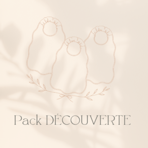 Bavoirs Kids - Pack Découverte (lot de 3)