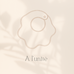 Bavoir FLEUR - À l'unité