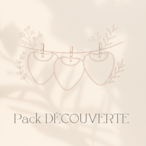 Bavoirs Mini - Pack Découverte (lot de 3)